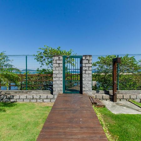 Apartamento pé na areia em condomínio com piscina N1298 Florianópolis Extérieur photo