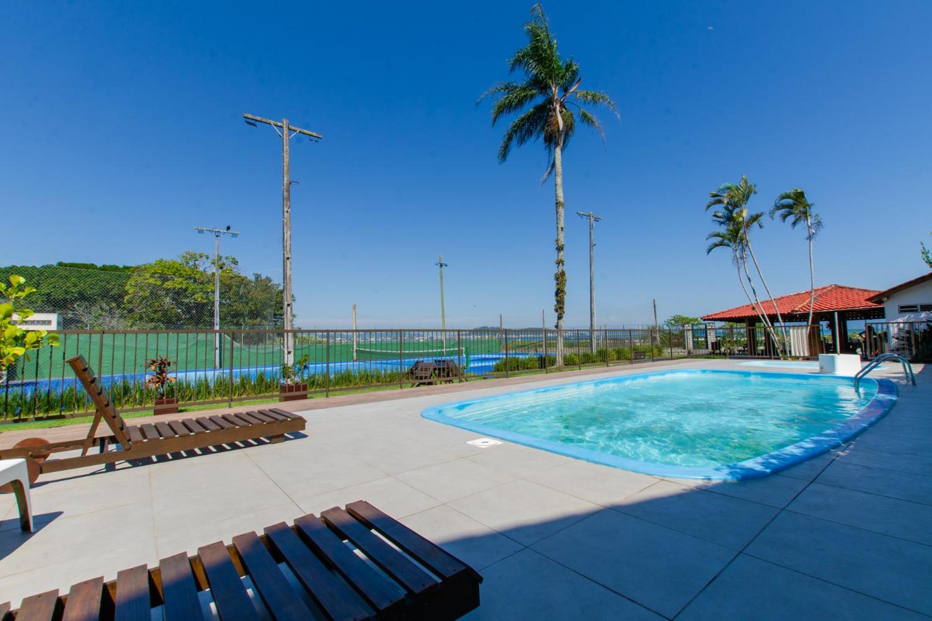 Apartamento pé na areia em condomínio com piscina N1298 Florianópolis Extérieur photo