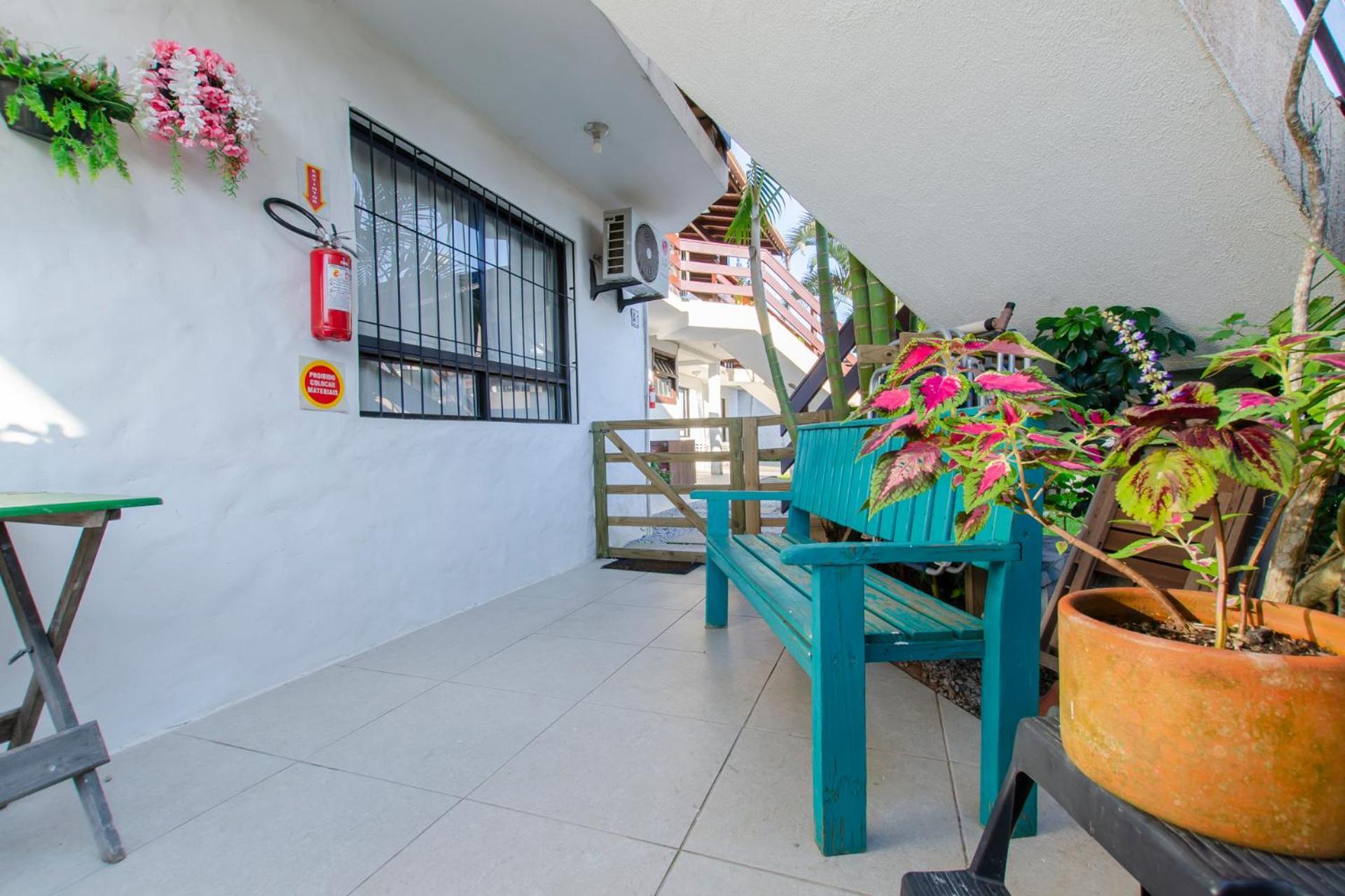 Apartamento pé na areia em condomínio com piscina N1298 Florianópolis Extérieur photo